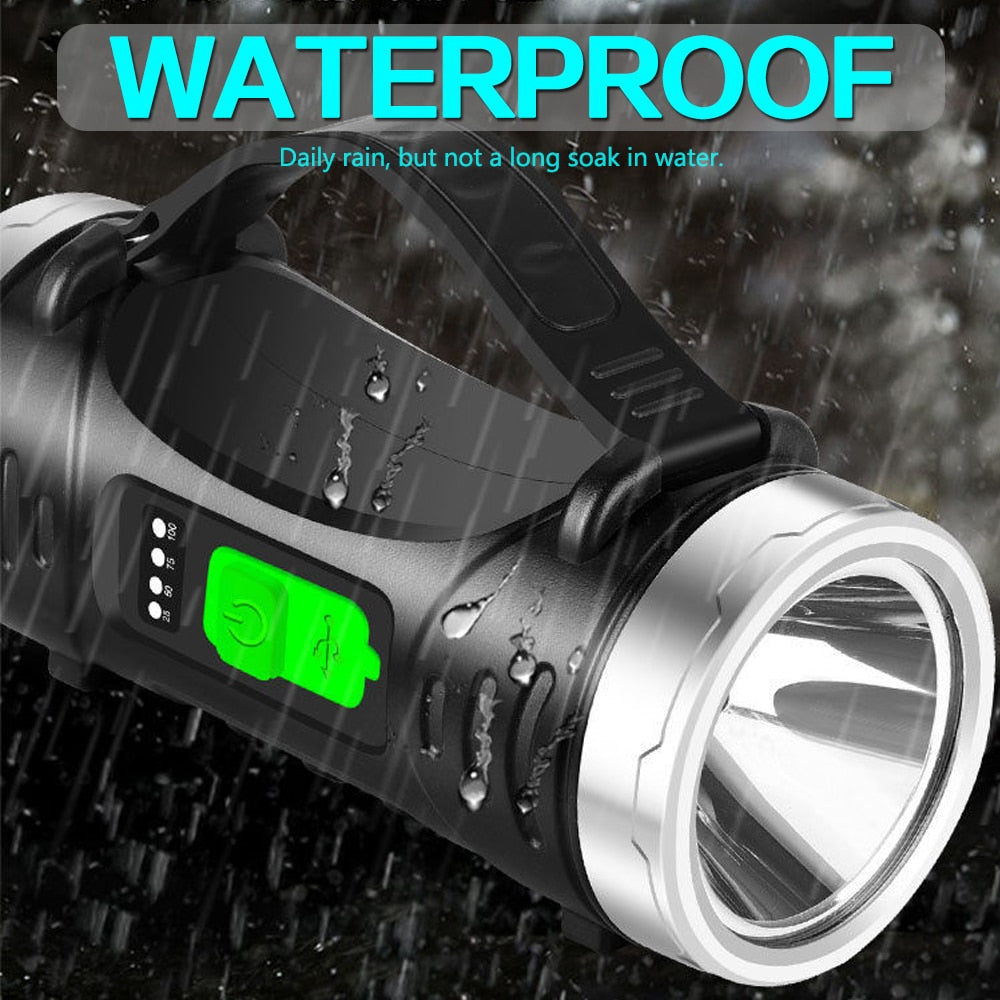 Pocketman Torch Long Use Waterproof Searchlight
