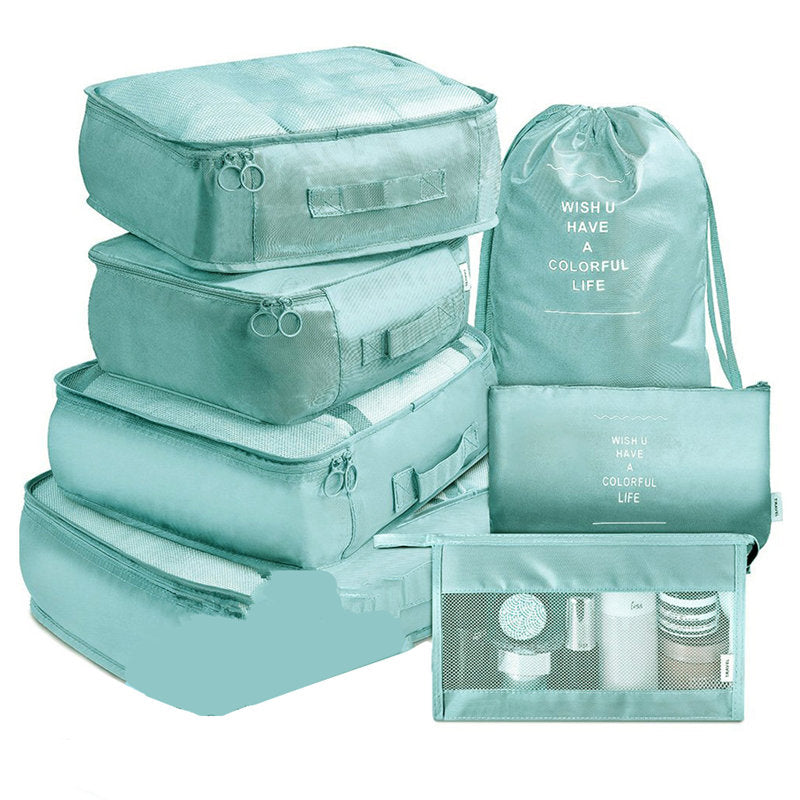 RUPUTIN 7-Piece Set Travel Organizer Cubes