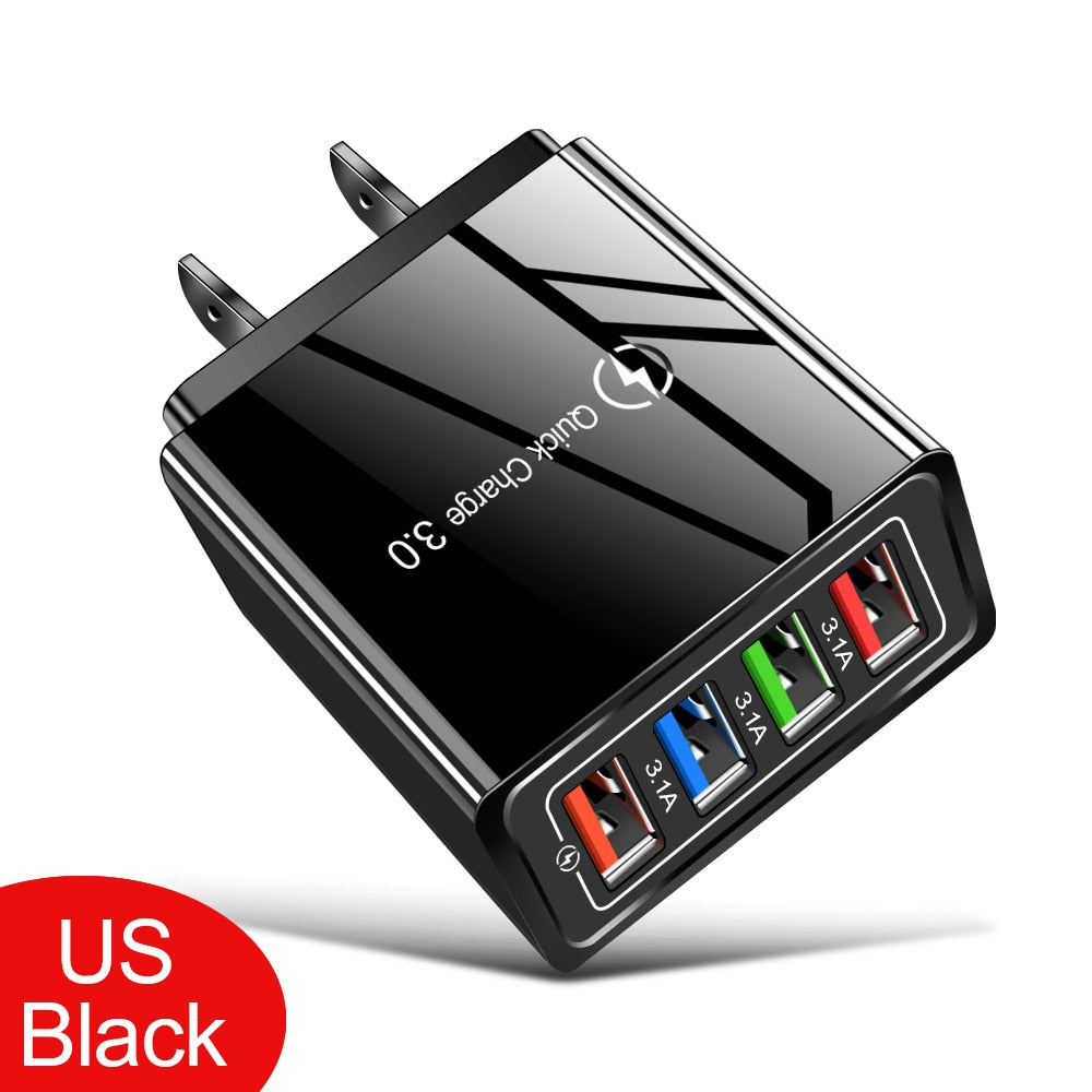 EU/US Plug USB Quick Charger 3.0