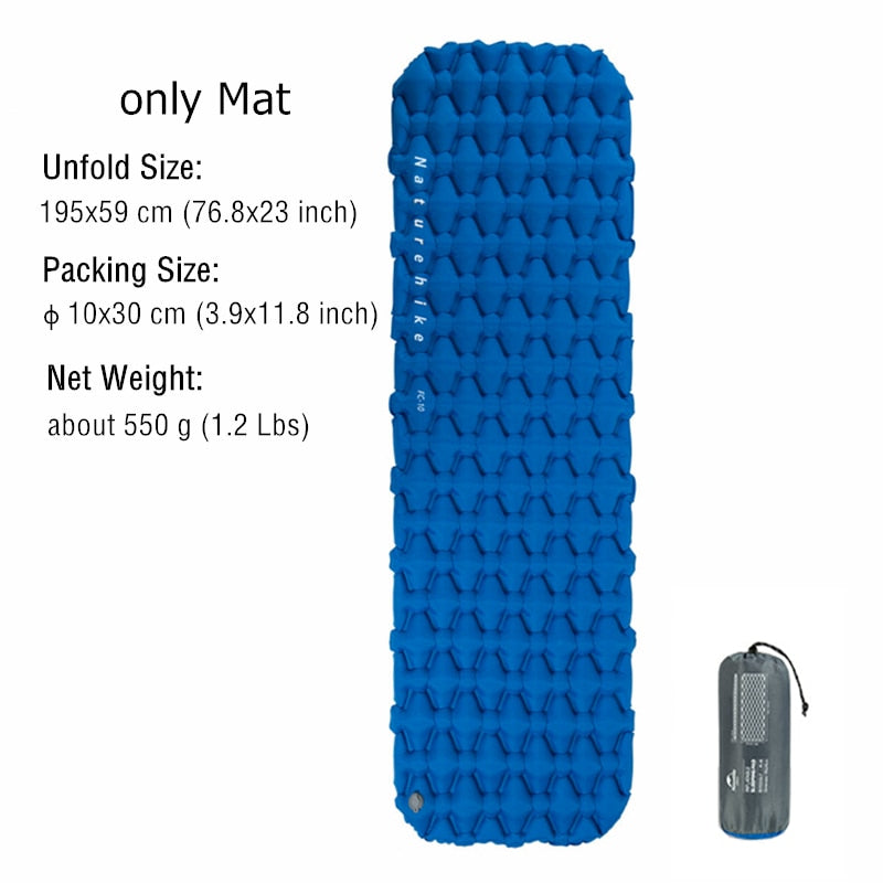 Naturehike Inflatable Ultralight Waterproof Camping Mat