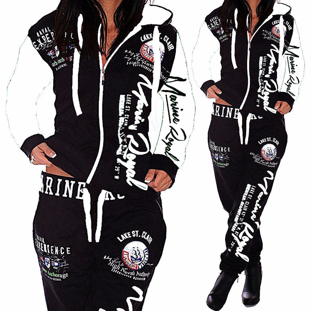 ZOGAA Printed Women Tracksuit