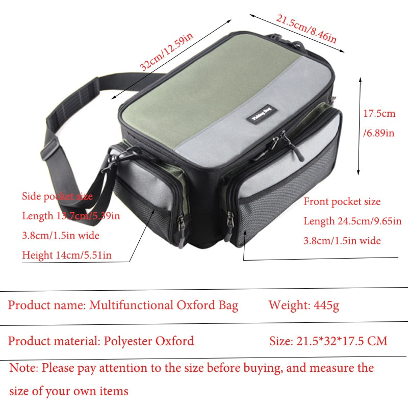 Outdoor Carp Fishing Tackle Shoulder Bags