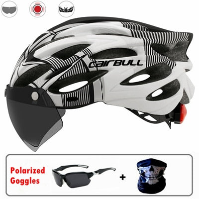 Integrally-Molded Bicycle Cycling Helmets
