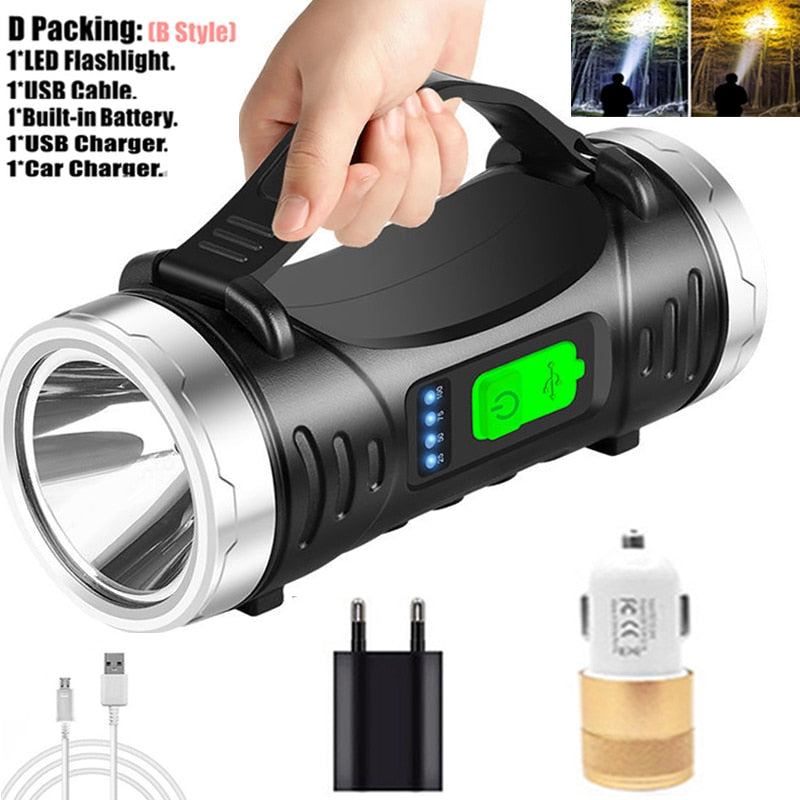 Pocketman Torch Long Use Waterproof Searchlight