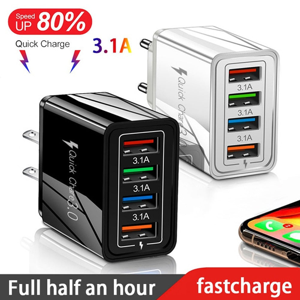 EU/US Plug USB Quick Charger 3.0