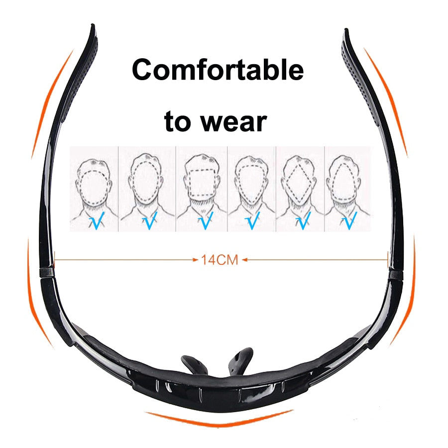 NEWBOLER Outdoor Sports Sunglasses