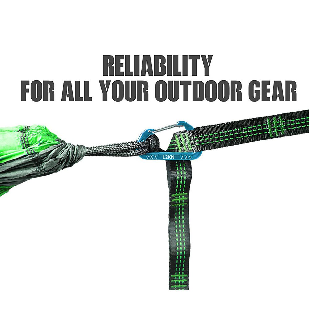 ZOWEE Outdoor Aluminum Hammock Carabiner