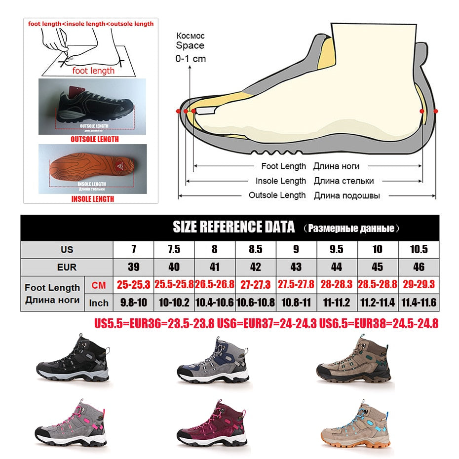 HUMTTO Professional Outdoor Hiking Shoes