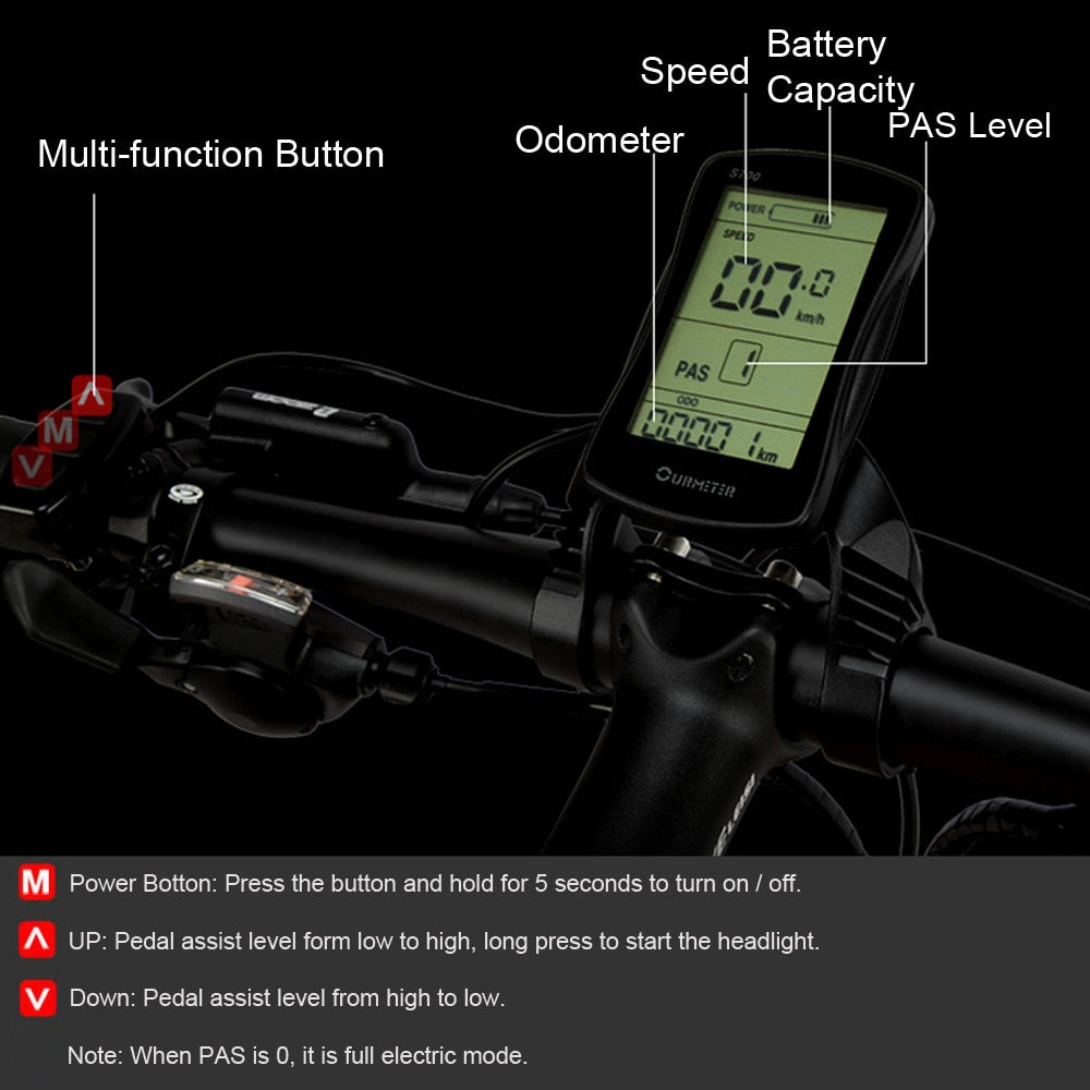 T750Plus Folding Electric Sand Bike