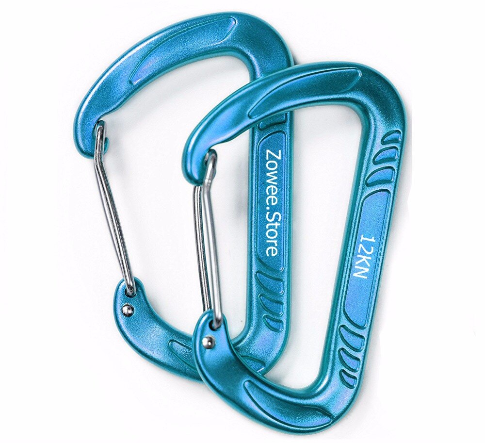 ZOWEE Outdoor Aluminum Hammock Carabiner