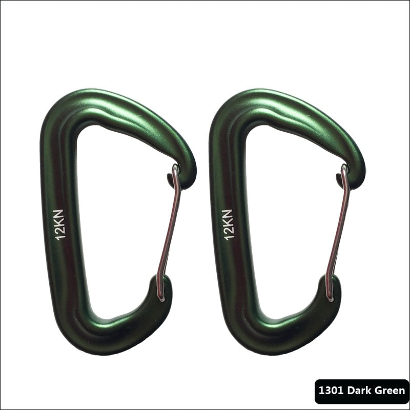 ZOWEE Outdoor Aluminum Hammock Carabiner