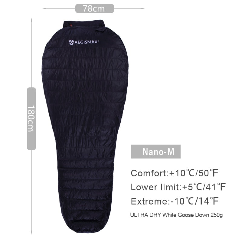 AEGISMAX Ultra-Light Outdoor Camping Sleeping Bag