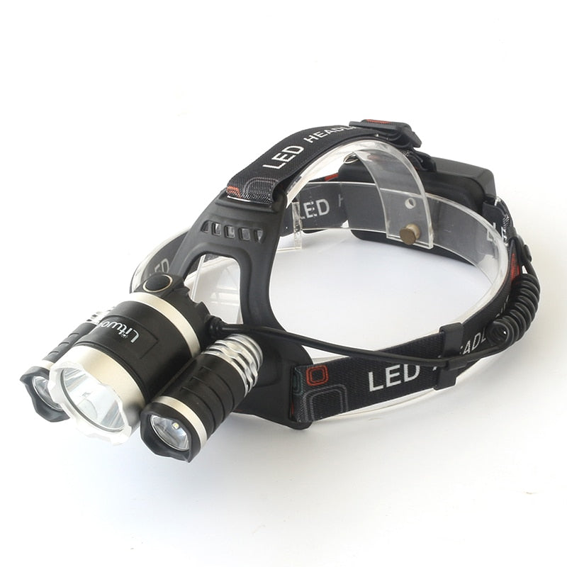 Zoomable 13000LM LED T6 Headlamp