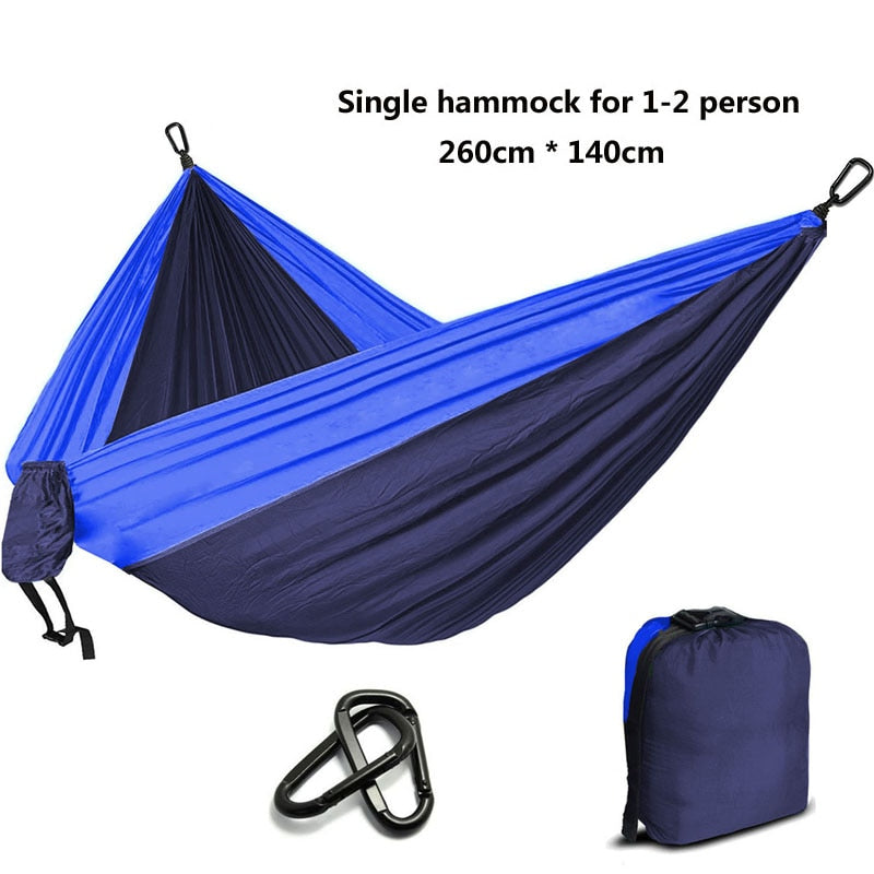 Camping Parachute Hammock Survival Garden Outdoor Furniture Leisure Sleeping Hamaca Travel Double Hammock