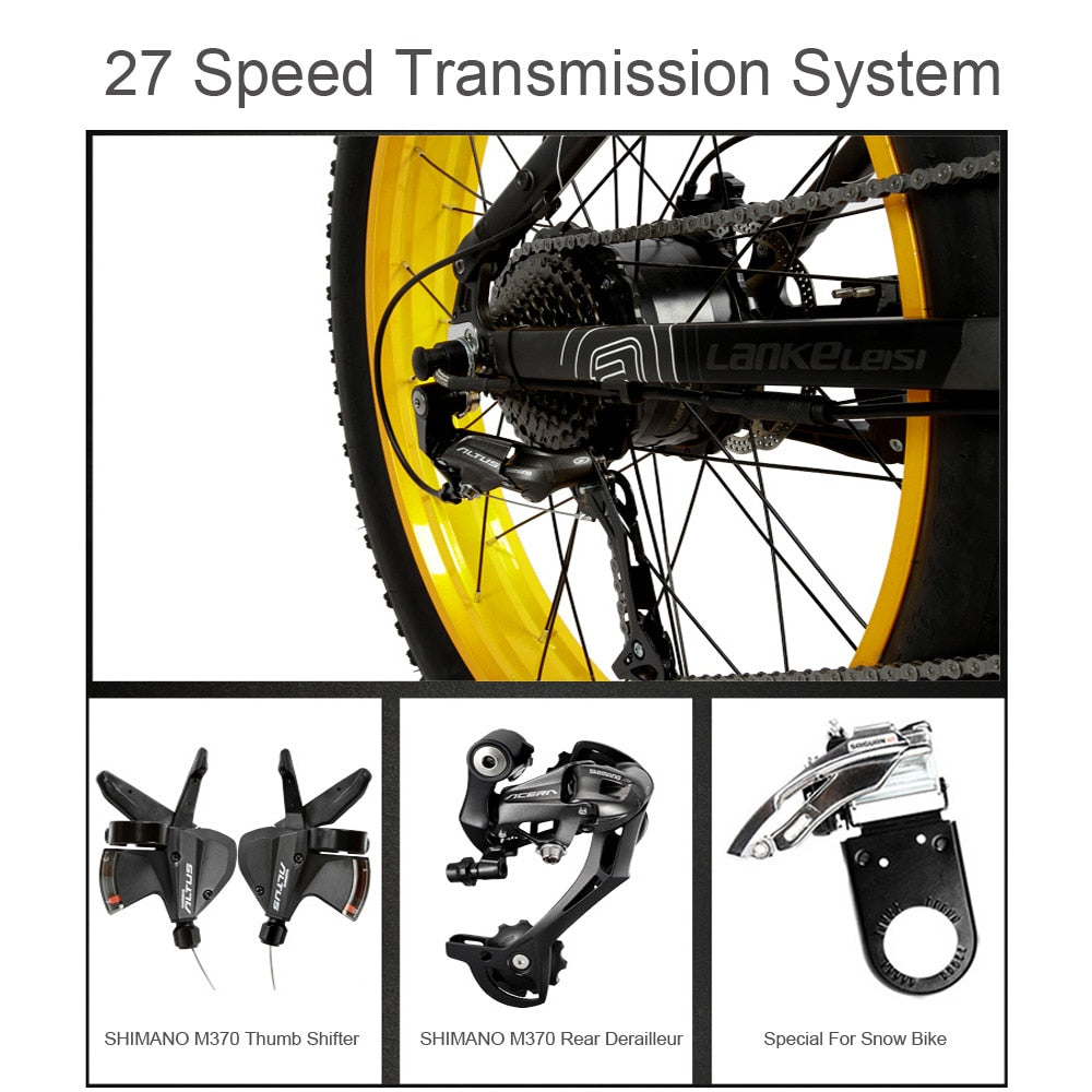 T750Plus Folding Electric Sand Bike