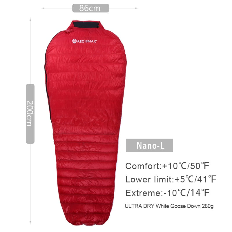AEGISMAX Ultra-Light Outdoor Camping Sleeping Bag
