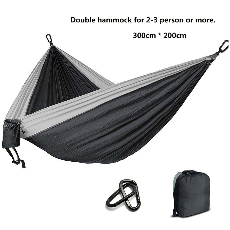 Camping Parachute Hammock Survival Garden Outdoor Furniture Leisure Sleeping Hamaca Travel Double Hammock
