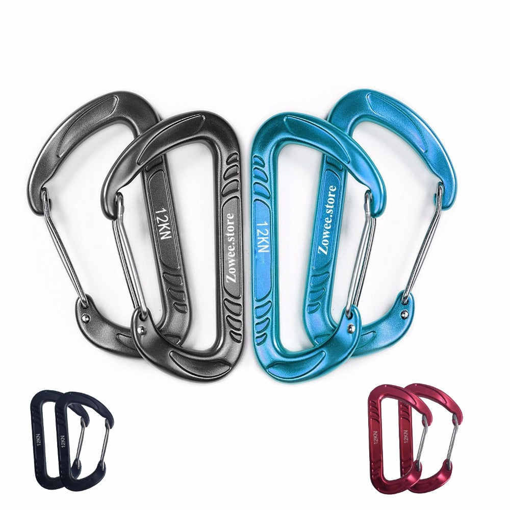 ZOWEE Outdoor Aluminum Hammock Carabiner