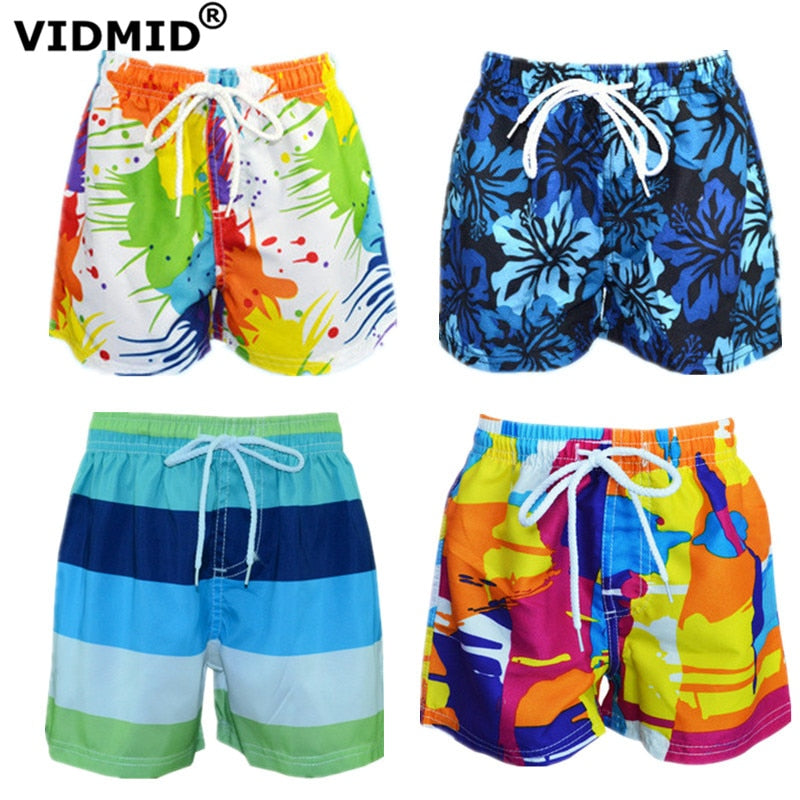 VIDMID Kid's Summer Beach Shorts