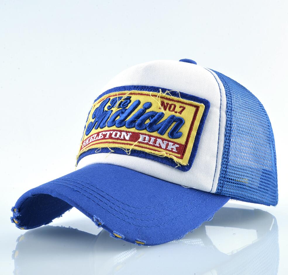 Summer Breathable Mesh Snapback Hat