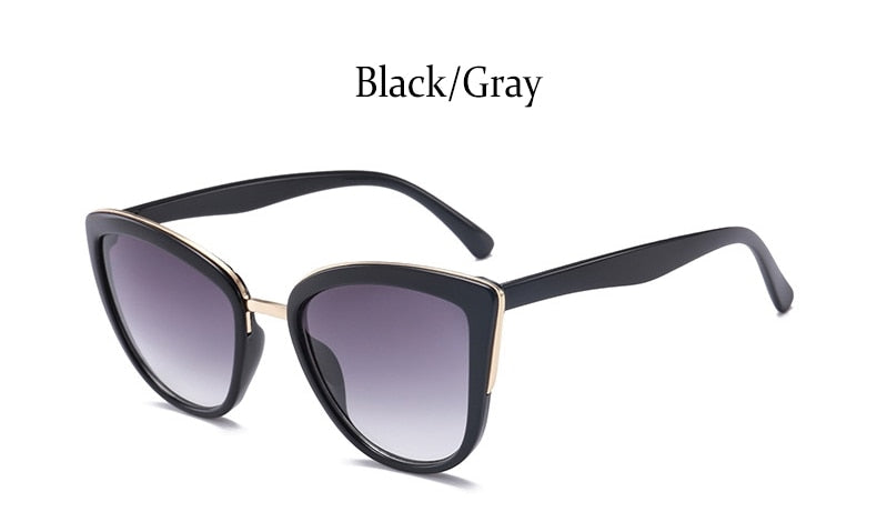REBOTO Fashion Cat Mirror Sunglasses