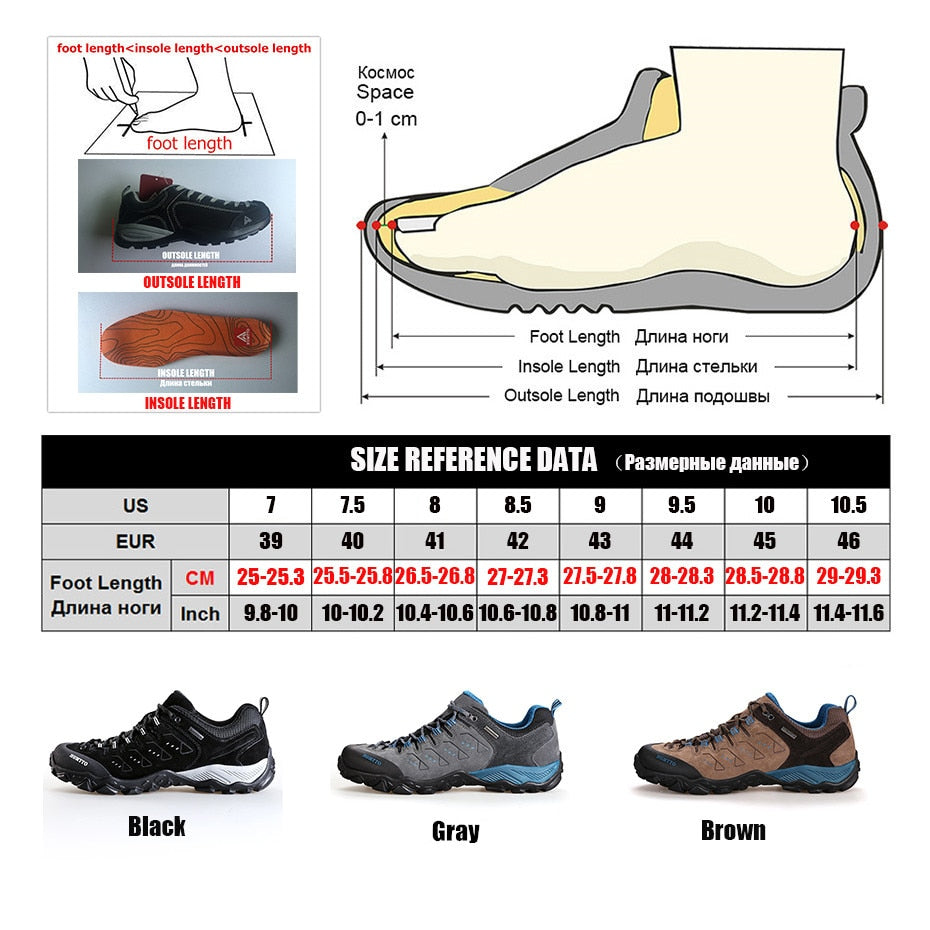 Non-slip Wear Resistant Outdoor Hiking Shoes