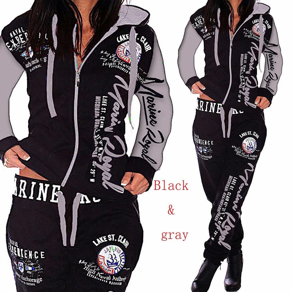 ZOGAA Printed Women Tracksuit