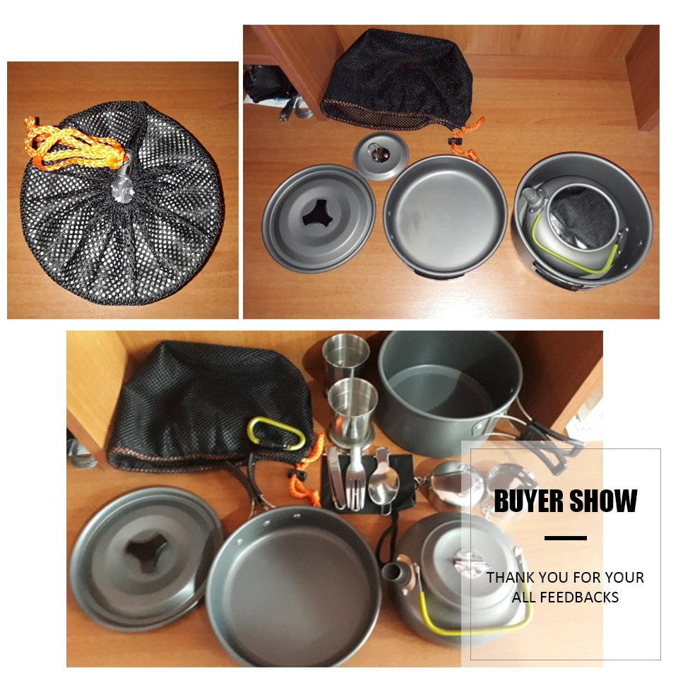 Outdoor Camping Cookware Set