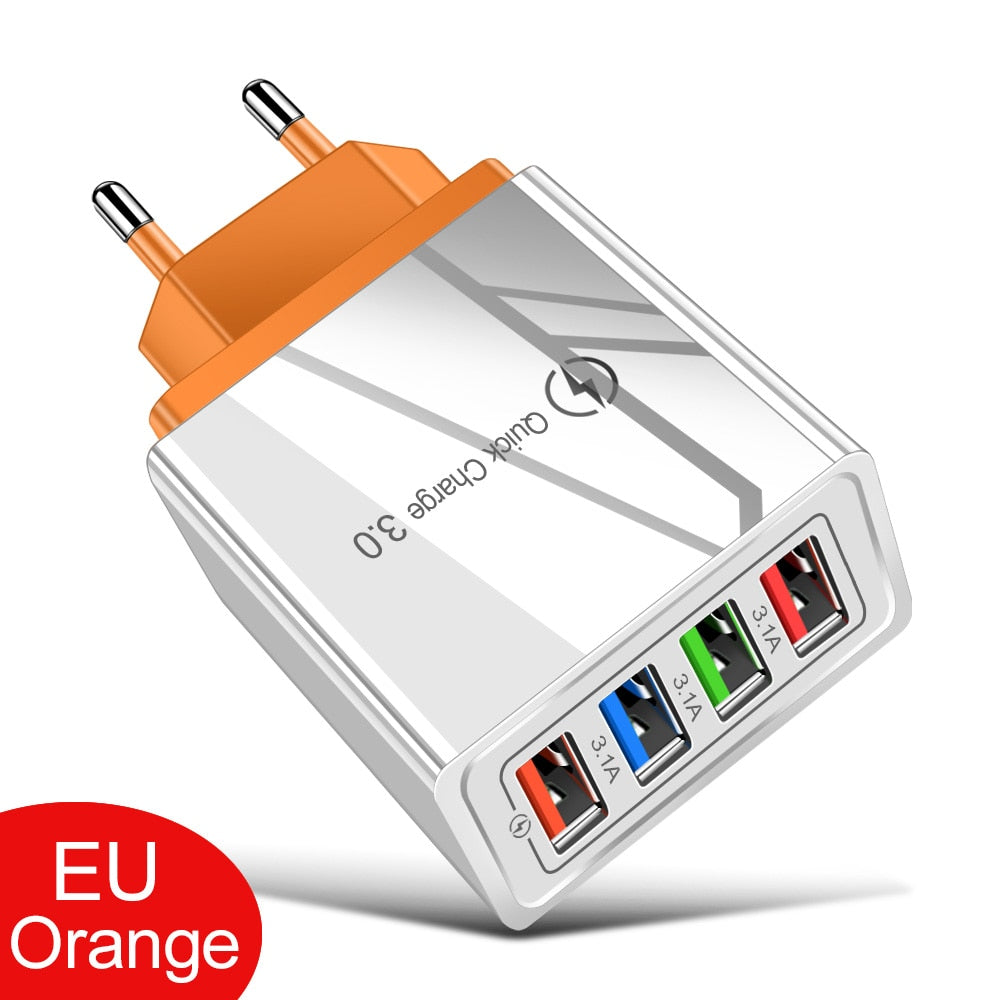 EU/US Plug USB Quick Charger 3.0