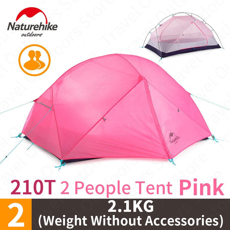 NatureHike Ultralight 20D Nylon Silicone Mongar Camping Tent