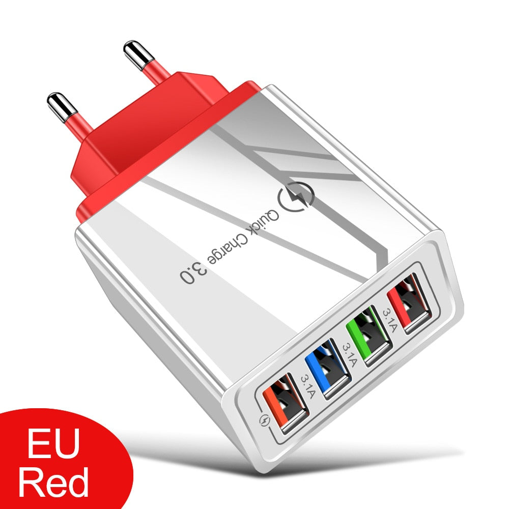 EU/US Plug USB Quick Charger 3.0