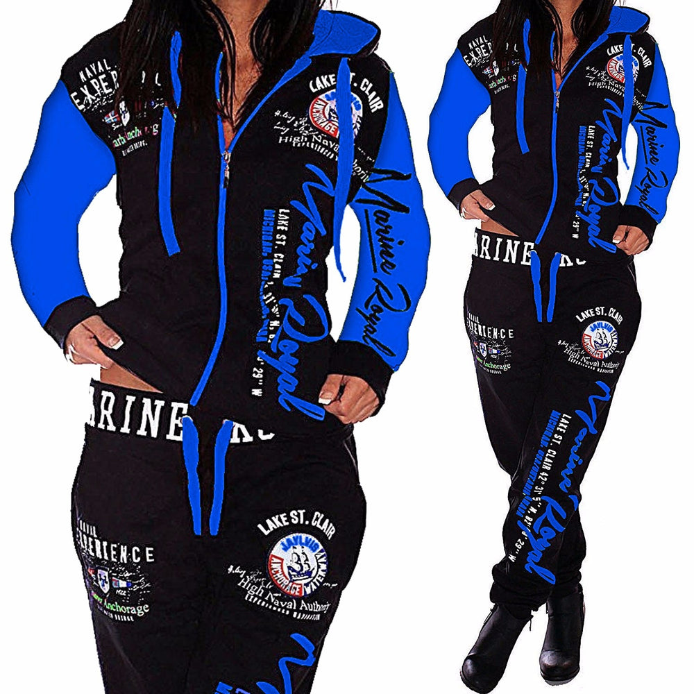 ZOGAA Printed Women Tracksuit