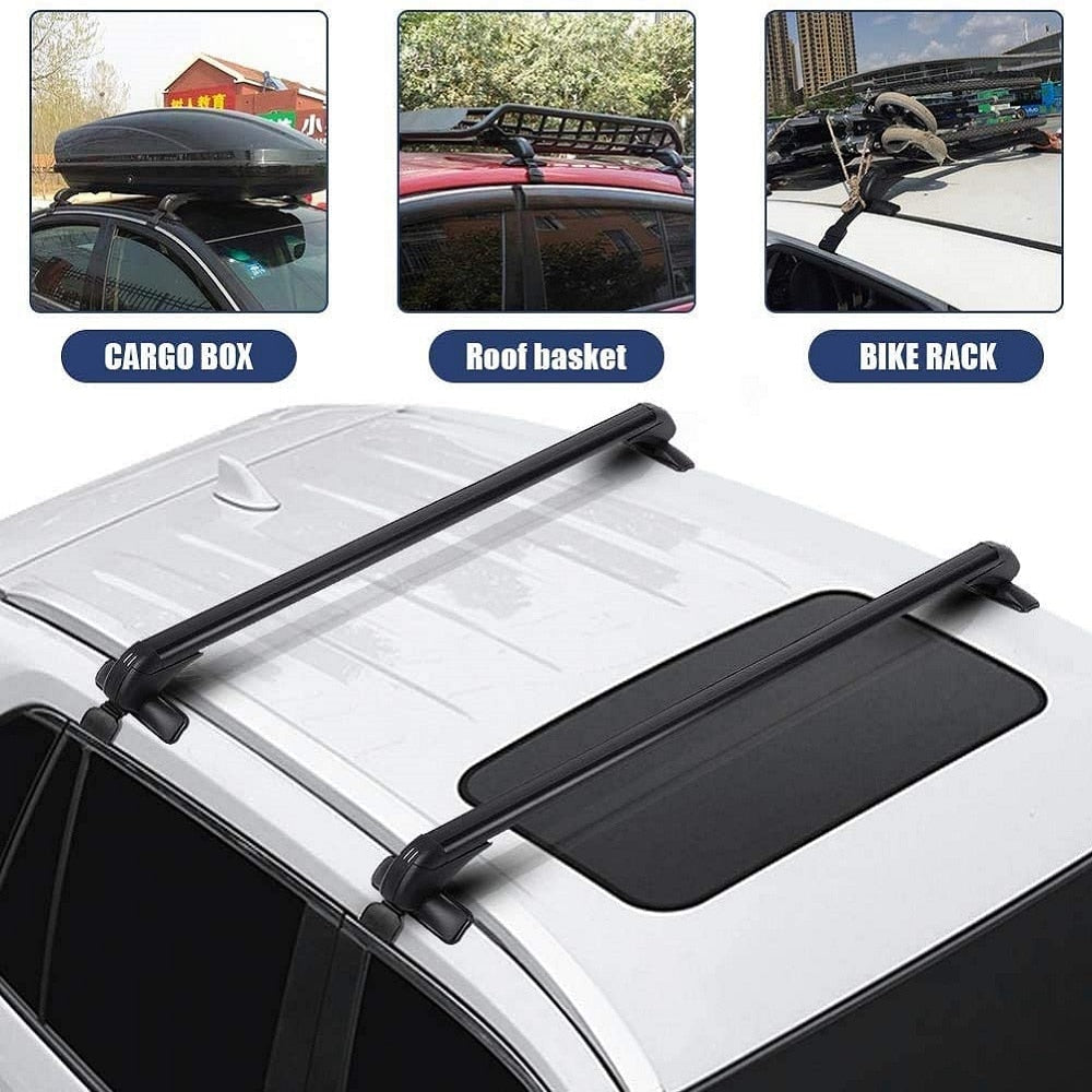 Universal Black Vehicle Car Roof Mounting Rack