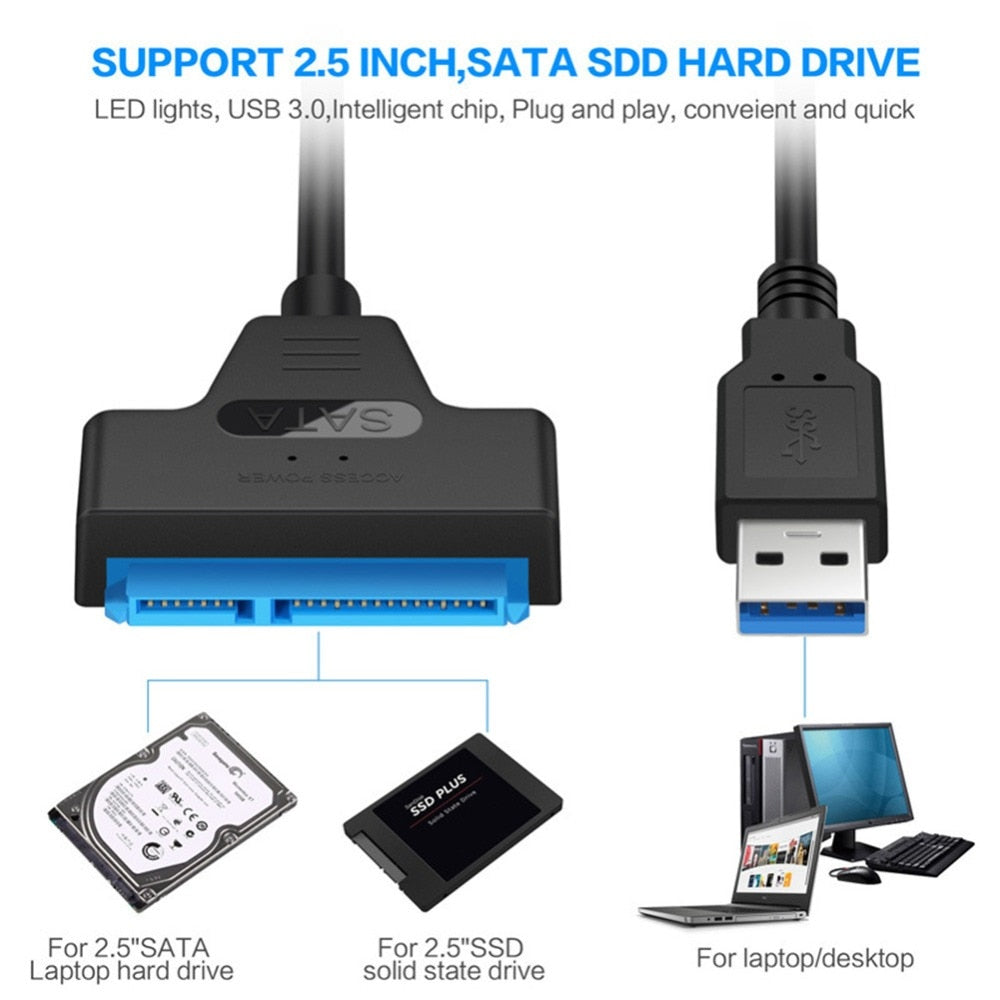 Hard Drive SATA 3.0 to 22 Pin Adapter