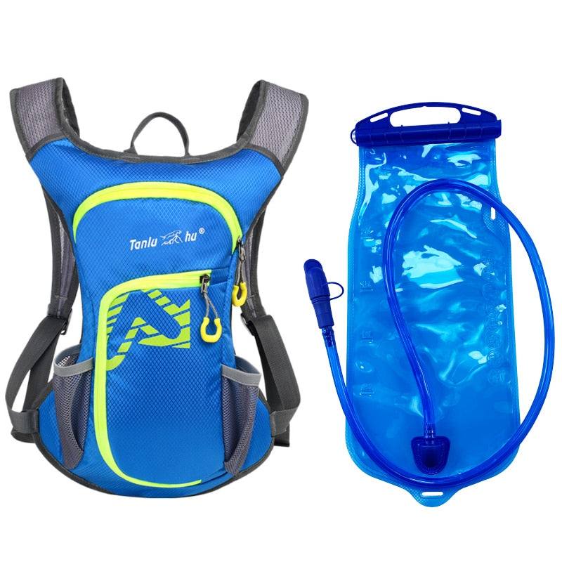 Bike Ride Cycling Pack Outdoor Sport Knapsack Running Jogging Hiking Marathon Climbing Travel Backpack Hydration Water Bag Place