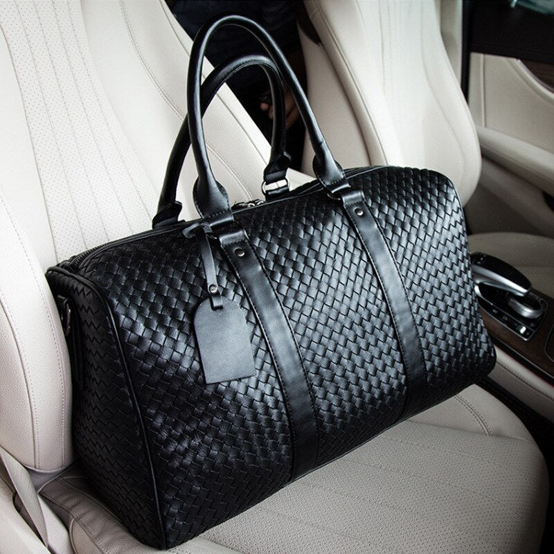 Danivivi PU Leather Carry-On Luggage