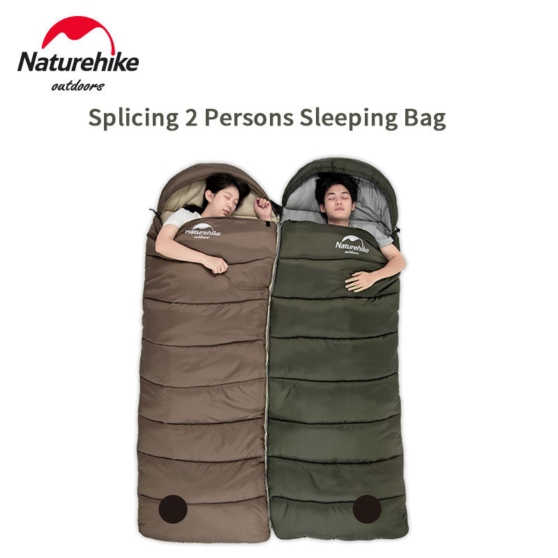 Naturehike Ultralight Spliced Cotton Envelope Sleeping Bag