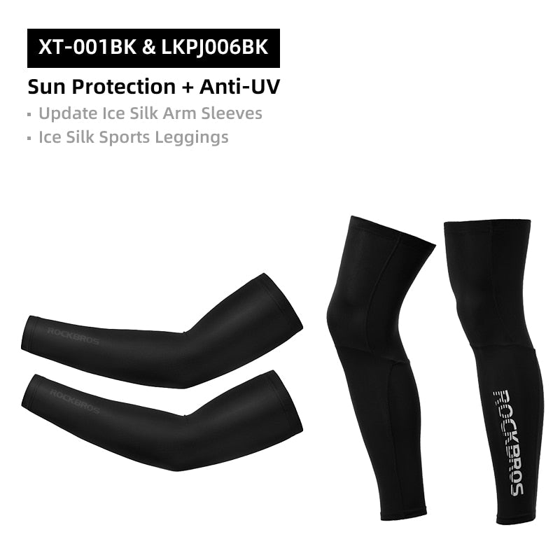 ROCKBROS Suncreen Arm & Leg Warmers
