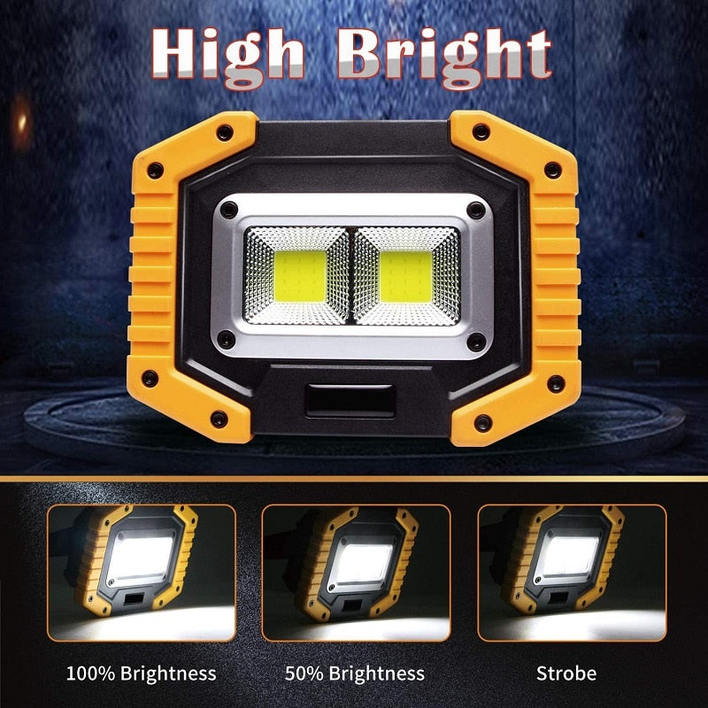 Pocketman 100W Led Portable Work Light Flood