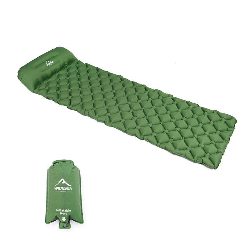 Widesea Camping Sleeping Pad Inflatable Air Mattresses