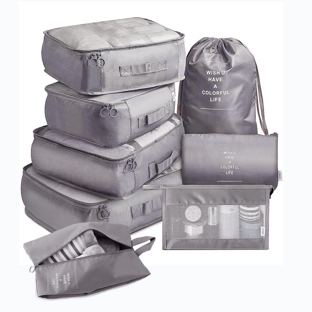8-Piece Travel Packing Cube