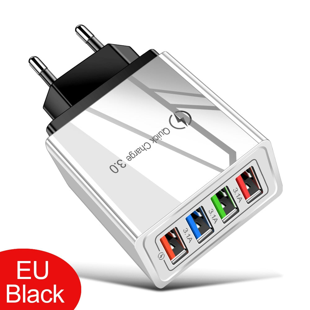 EU/US Plug USB Quick Charger 3.0