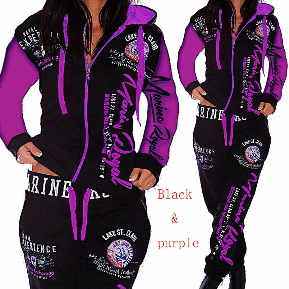 ZOGAA Printed Women Tracksuit