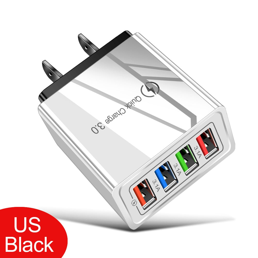 EU/US Plug USB Quick Charger 3.0
