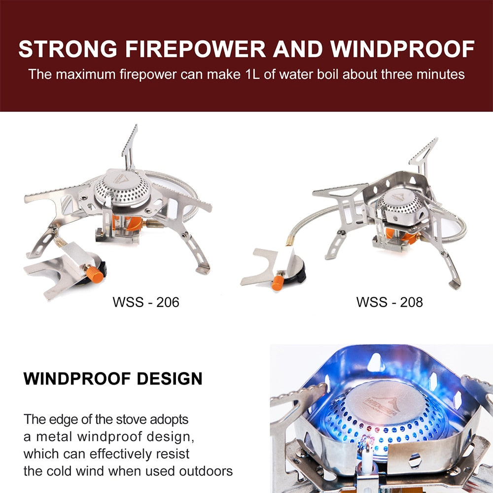 Widesea Outdoor Camping Gas Burner