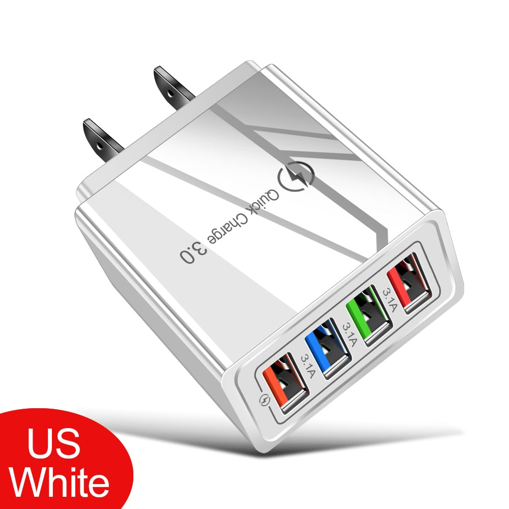 EU/US Plug USB Quick Charger 3.0