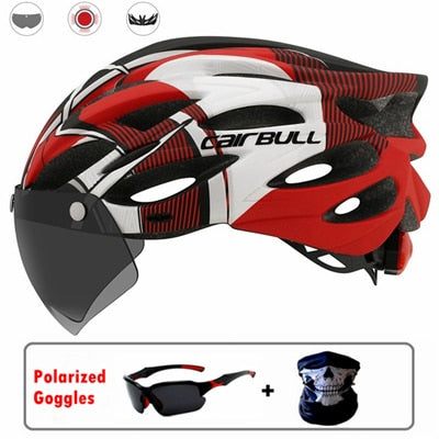 Integrally-Molded Bicycle Cycling Helmets