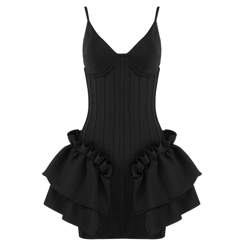 Spaghetti Strap Elegant Party Dress