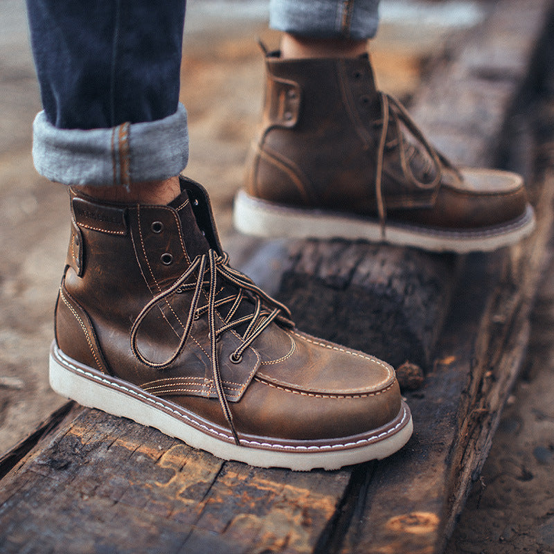 Equippage Martin Leather Boots