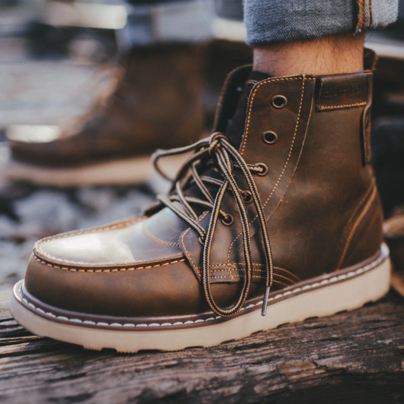 Equippage Martin Leather Boots